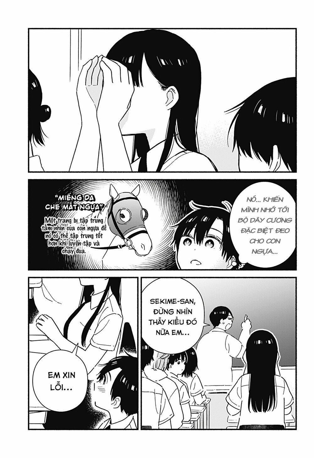 Sekimen Shinaide Sekime-San Chapter 21 - 8