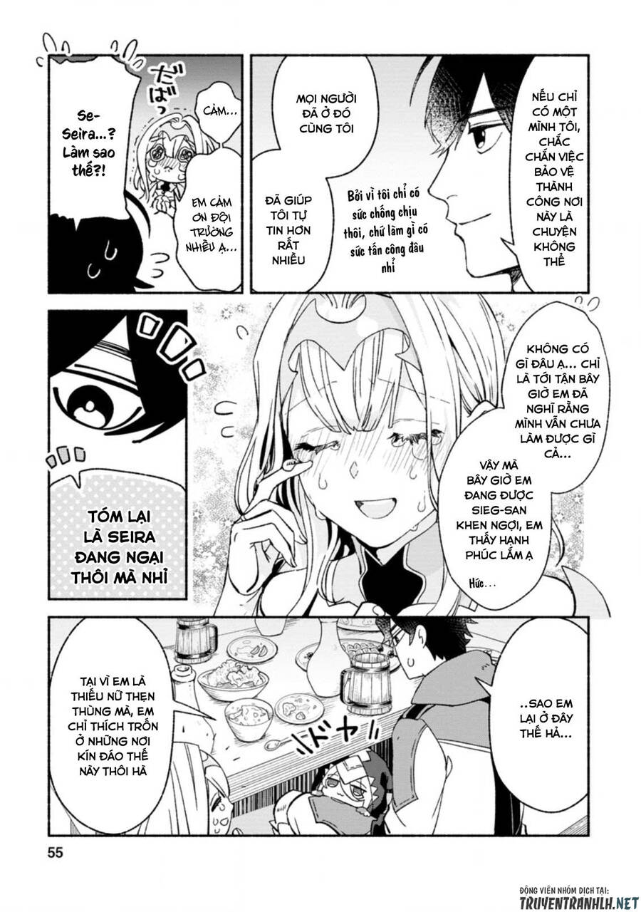 Sono Monban, Saikyou Nitsuki: Tsuihou Sareta Bougyo Ryoku 9999 No Senshi, Ou Miyako No Monban Chapter 7.3 - 5