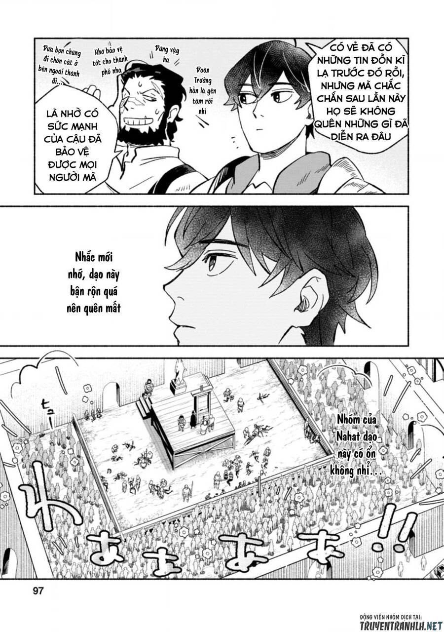 Sono Monban, Saikyou Nitsuki: Tsuihou Sareta Bougyo Ryoku 9999 No Senshi, Ou Miyako No Monban Chapter 8 - 37