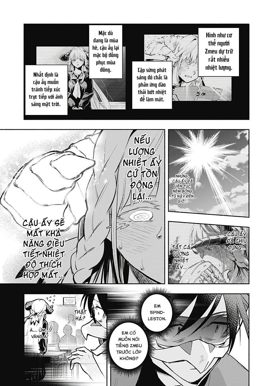 Cô Bạn Rồng Mới Chuyển Tới Nổi Bật Hơn Cả Tôi Chapter 1 - 39
