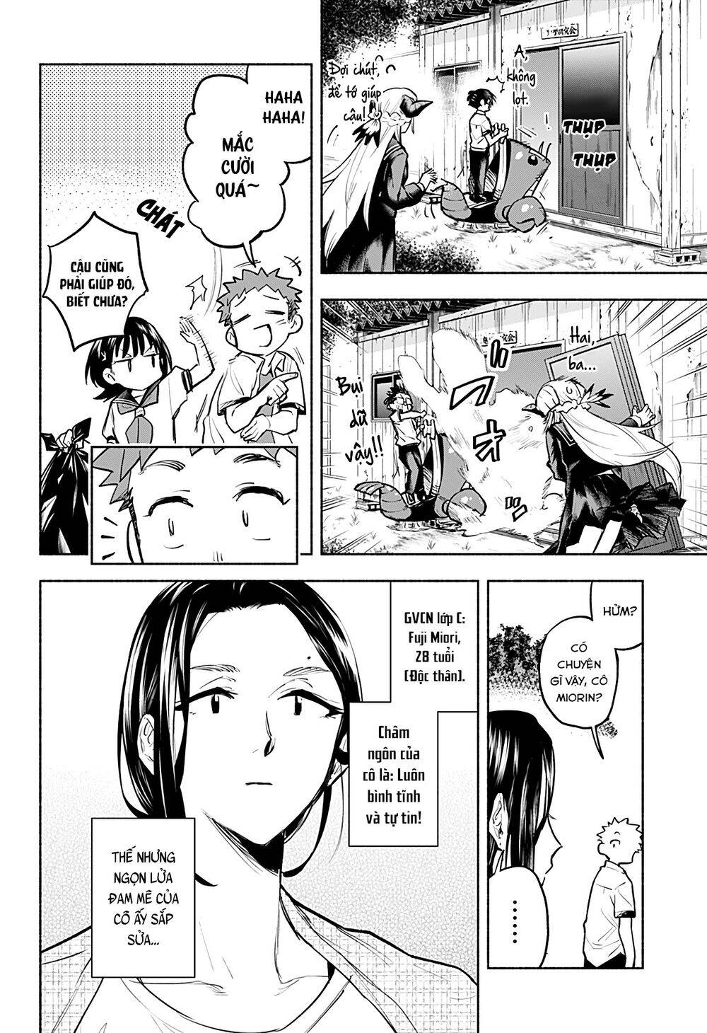 Cô Bạn Rồng Mới Chuyển Tới Nổi Bật Hơn Cả Tôi Chapter 4 - 13