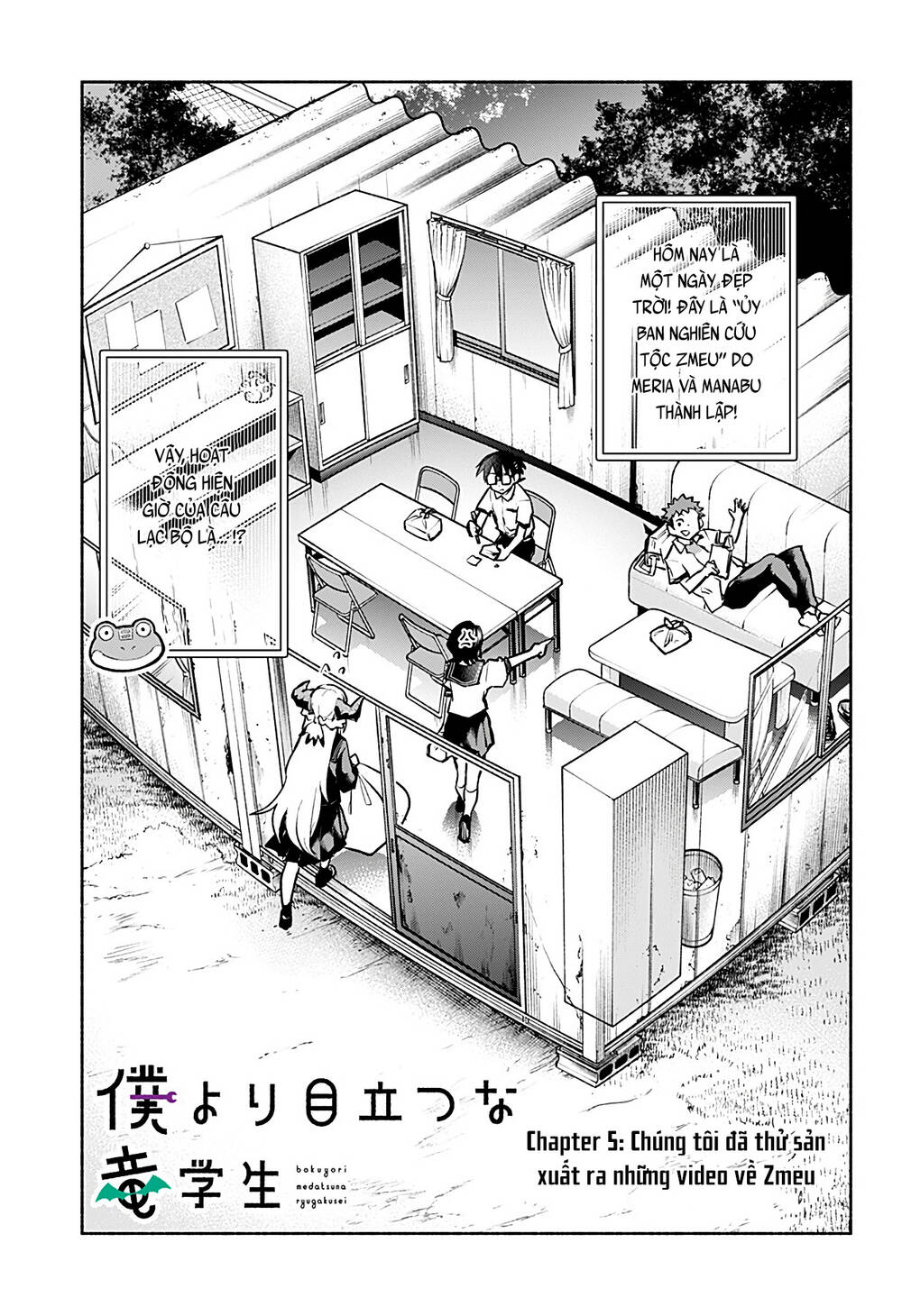 Cô Bạn Rồng Mới Chuyển Tới Nổi Bật Hơn Cả Tôi Chapter 5 - 4