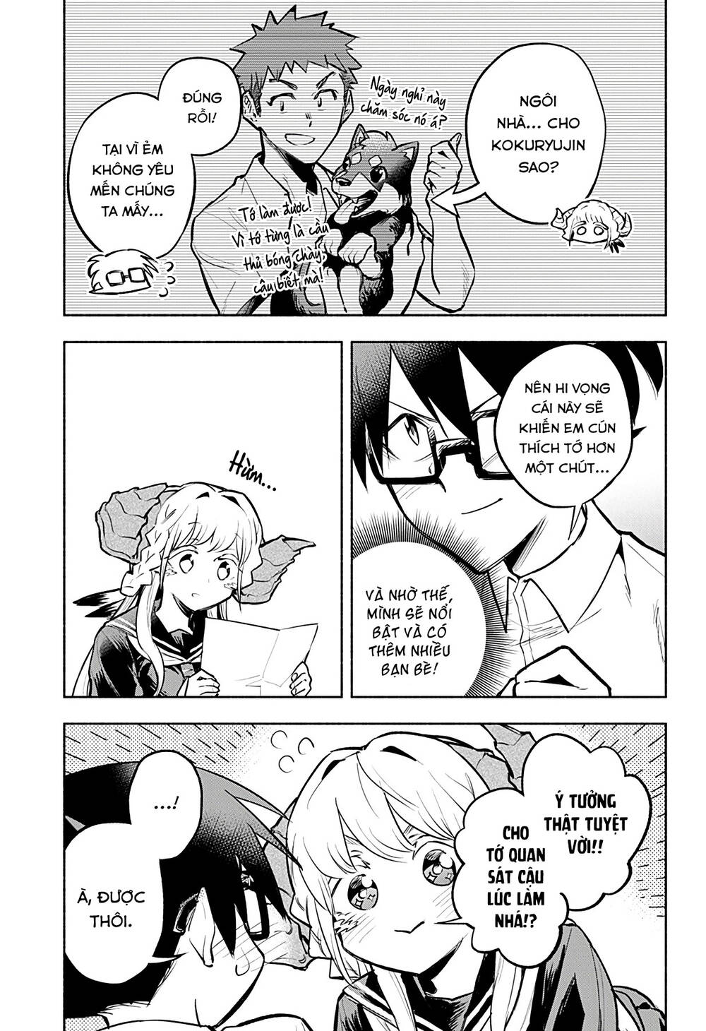 Cô Bạn Rồng Mới Chuyển Tới Nổi Bật Hơn Cả Tôi Chapter 7 - 6