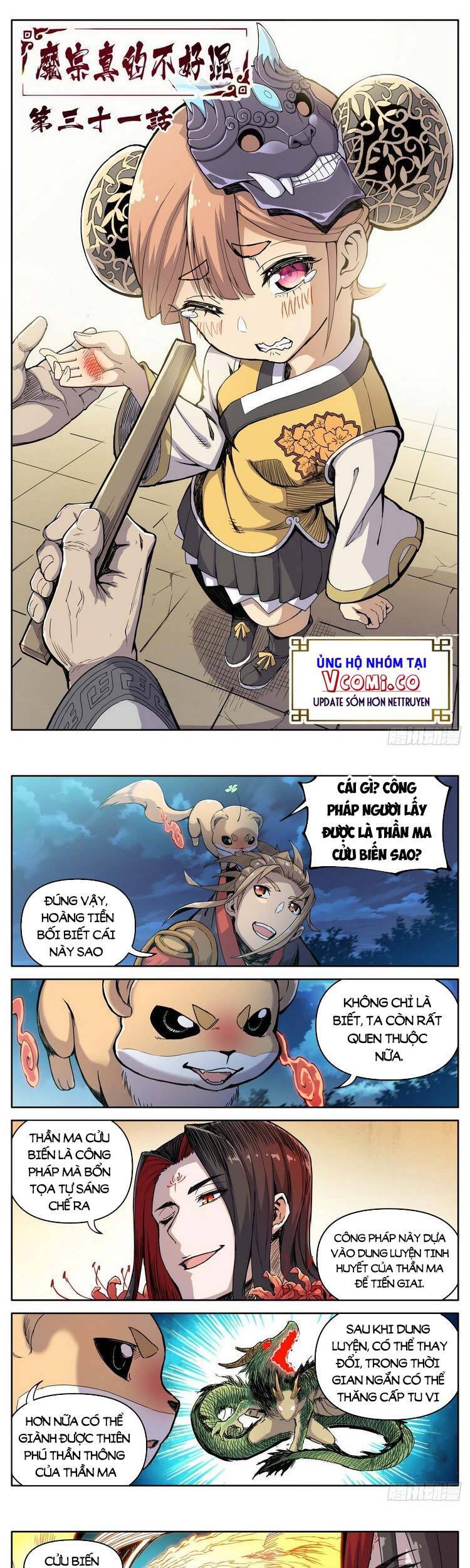Ma Tông Không Dễ Ở Chapter 31 - 1