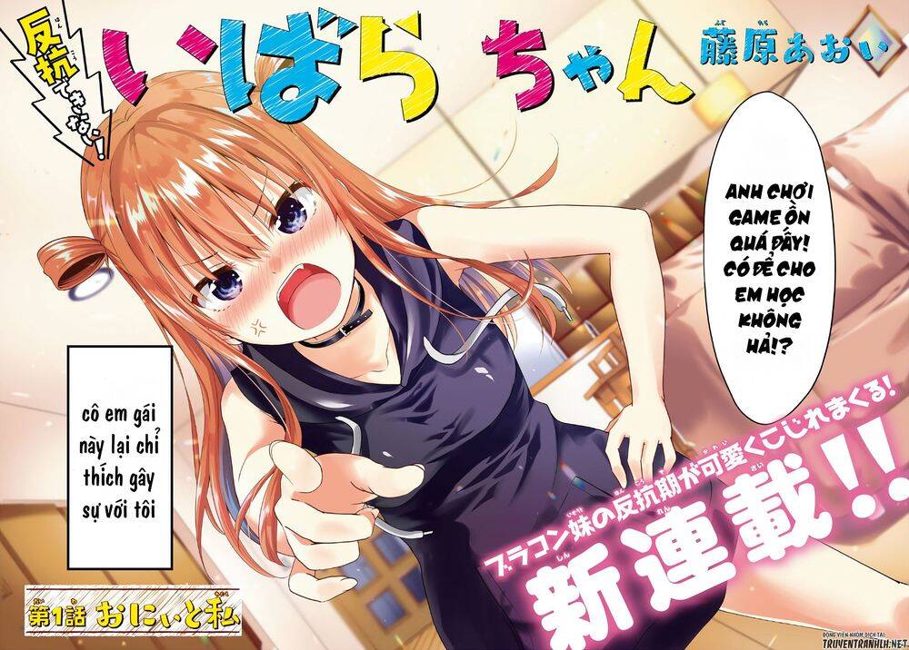 Ibara-Chan Không Thể Nổi Loạn Chapter 1 - 3