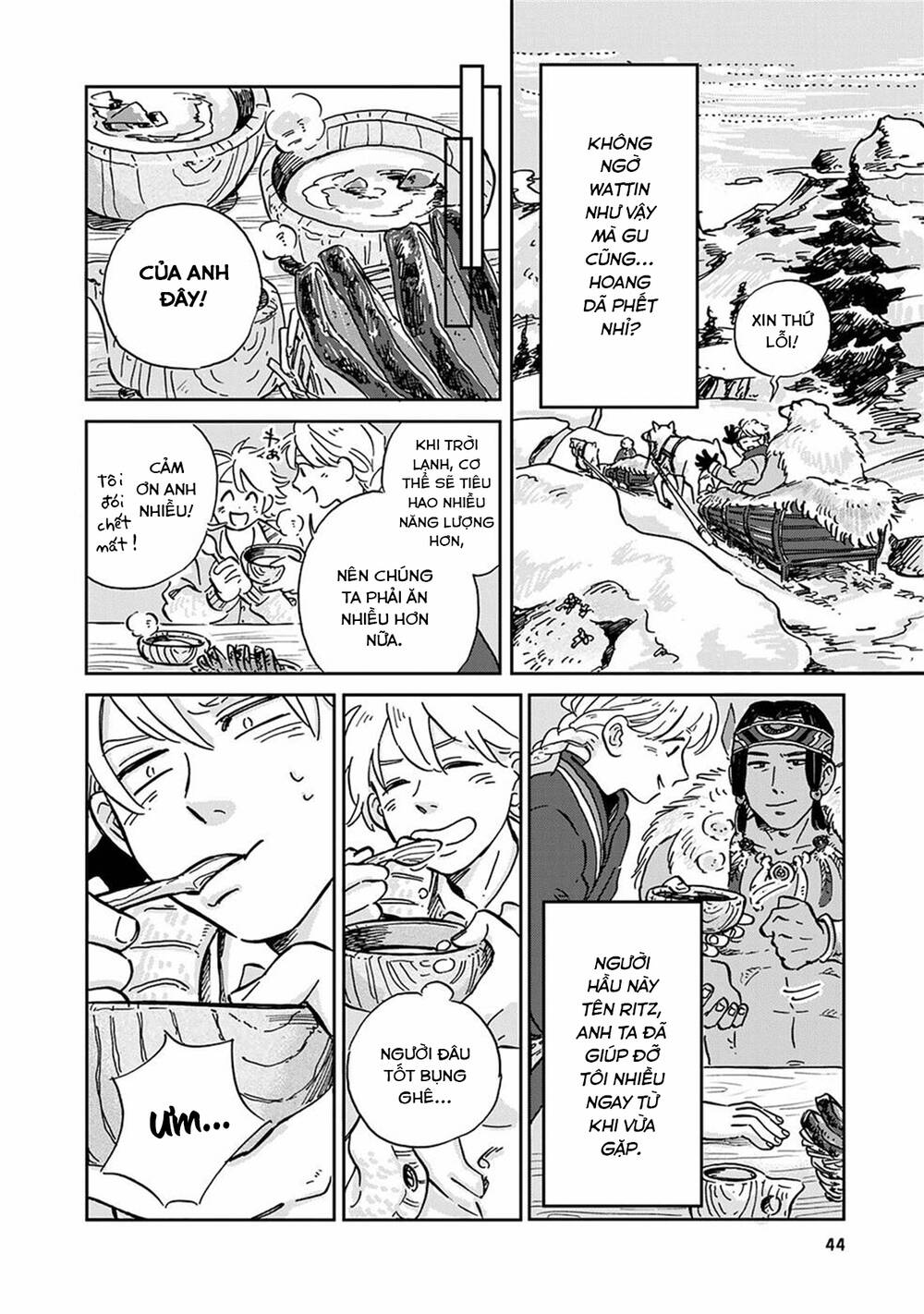 Hokuou Kizoku To Moukinzuma No Yukiguni Karigurashi Chapter 13 - 13