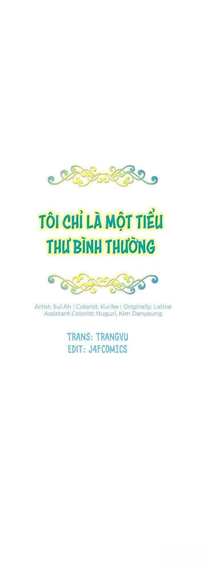 Tôi Chỉ Là Một Tiểu Thư Bình Thường Chapter 1 - 13