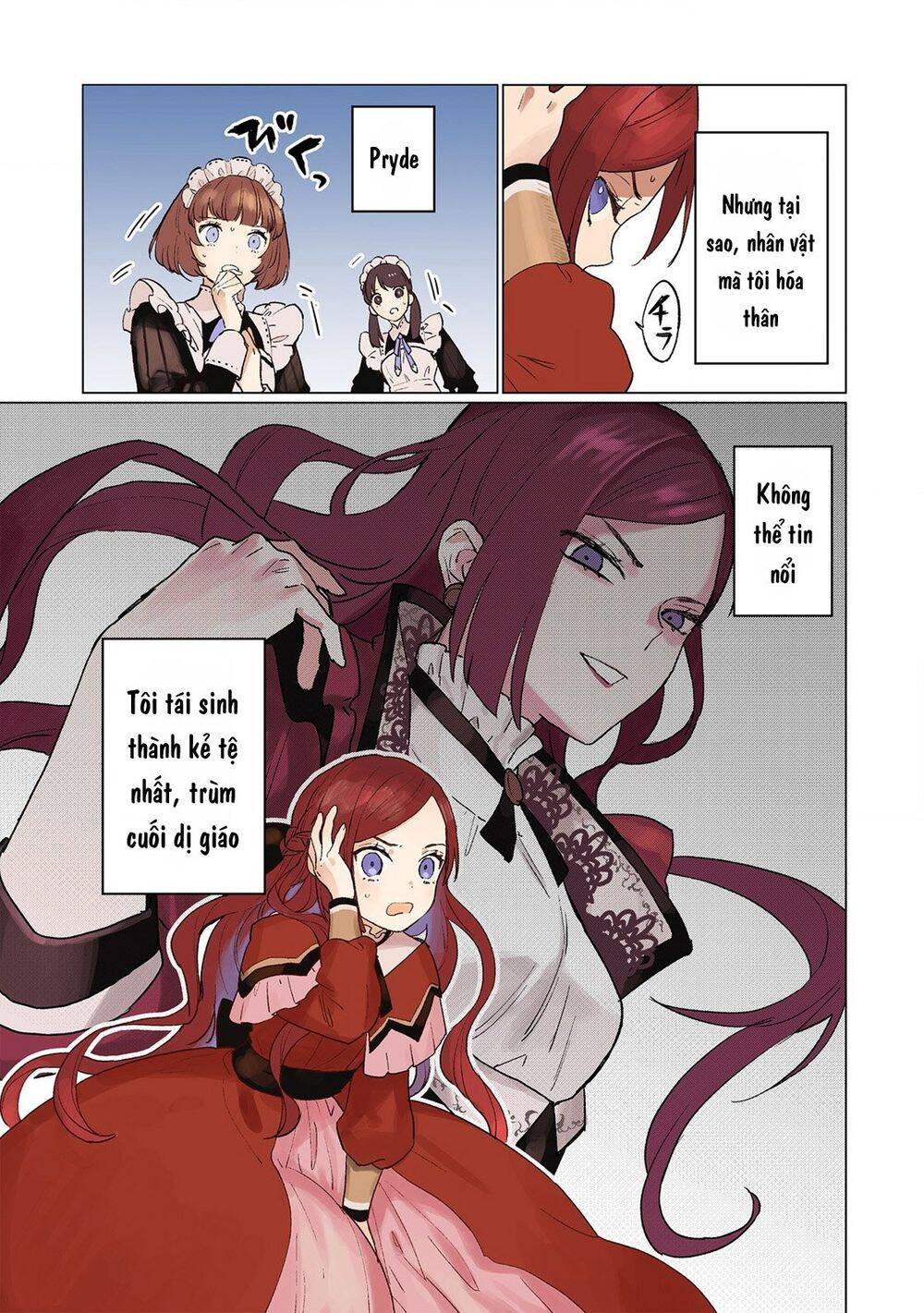 The Most Heretical Last Boss Queen Who Will Become The Source Of Tragedy Will Devote Herself Chapter 1 - 3