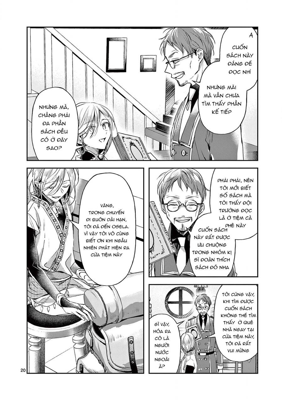 Quán Cà Phê Sách Của Vị Cứu Tinh Ở Một Thế Giới Khác Chapter 21 - 22