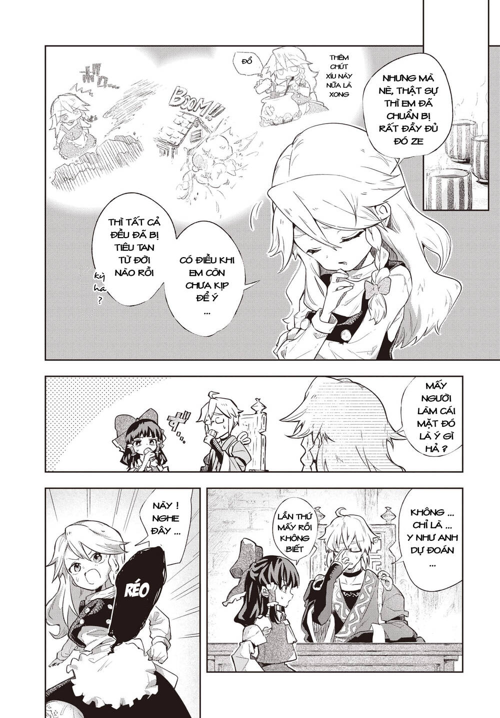 Harapeko - Bữa Tối Phước Lành Của Một Marisa Sắp Chết Đói Chapter 1 - 4