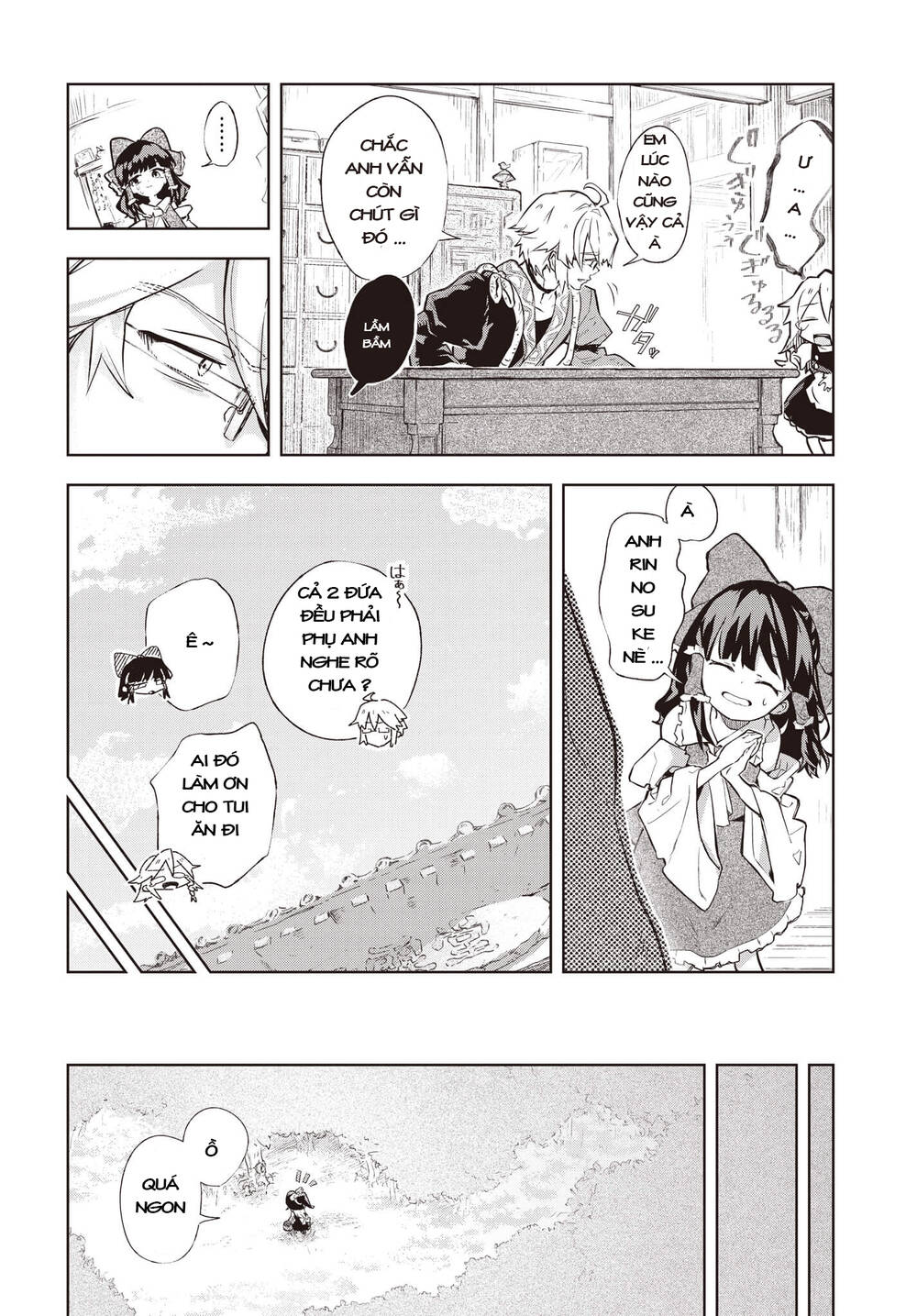 Harapeko - Bữa Tối Phước Lành Của Một Marisa Sắp Chết Đói Chapter 1 - 5