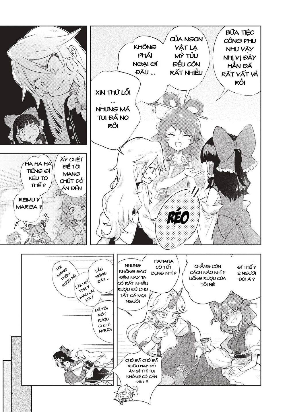 Harapeko - Bữa Tối Phước Lành Của Một Marisa Sắp Chết Đói Chapter 2 - 11