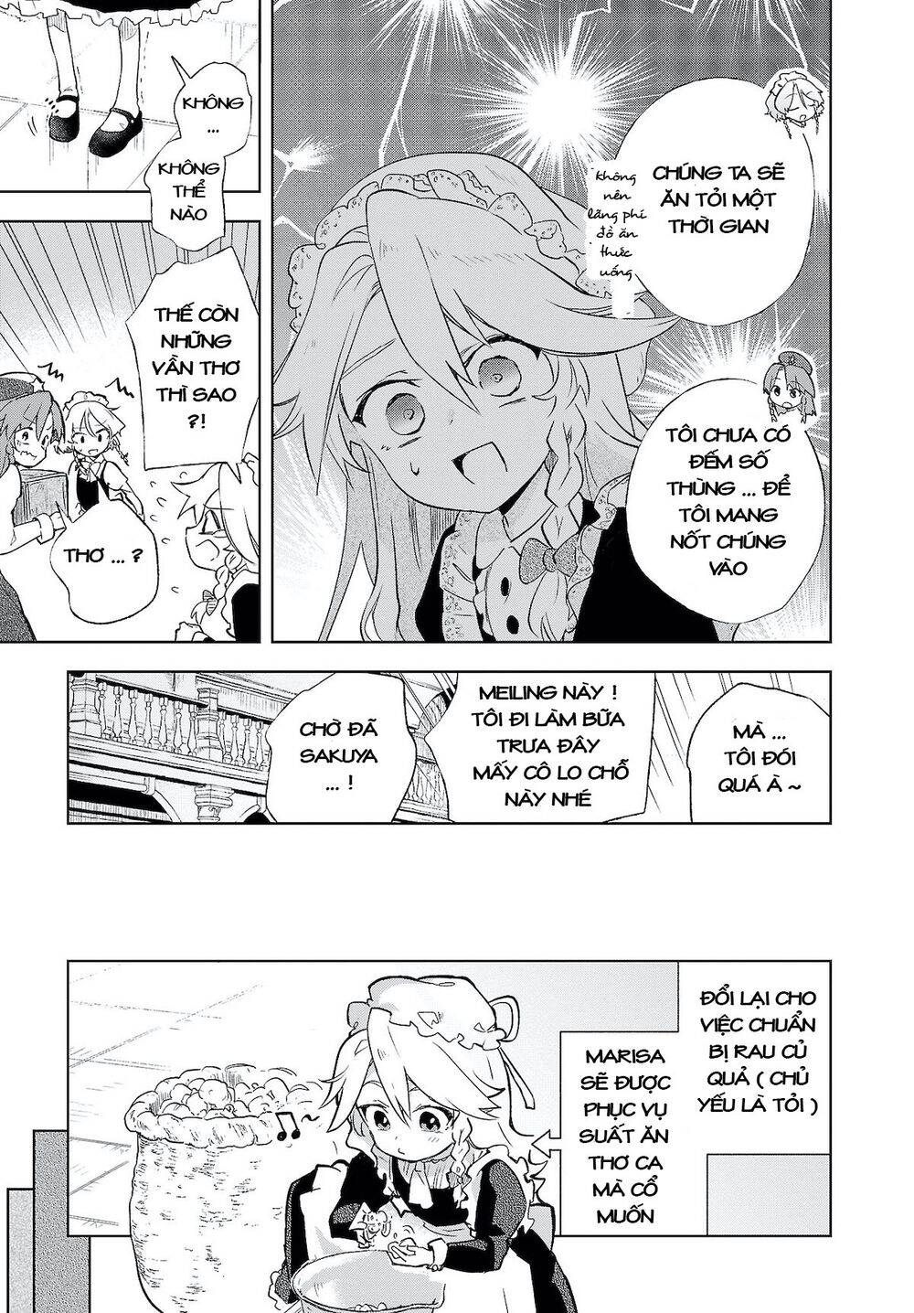 Harapeko - Bữa Tối Phước Lành Của Một Marisa Sắp Chết Đói Chapter 3 - 7
