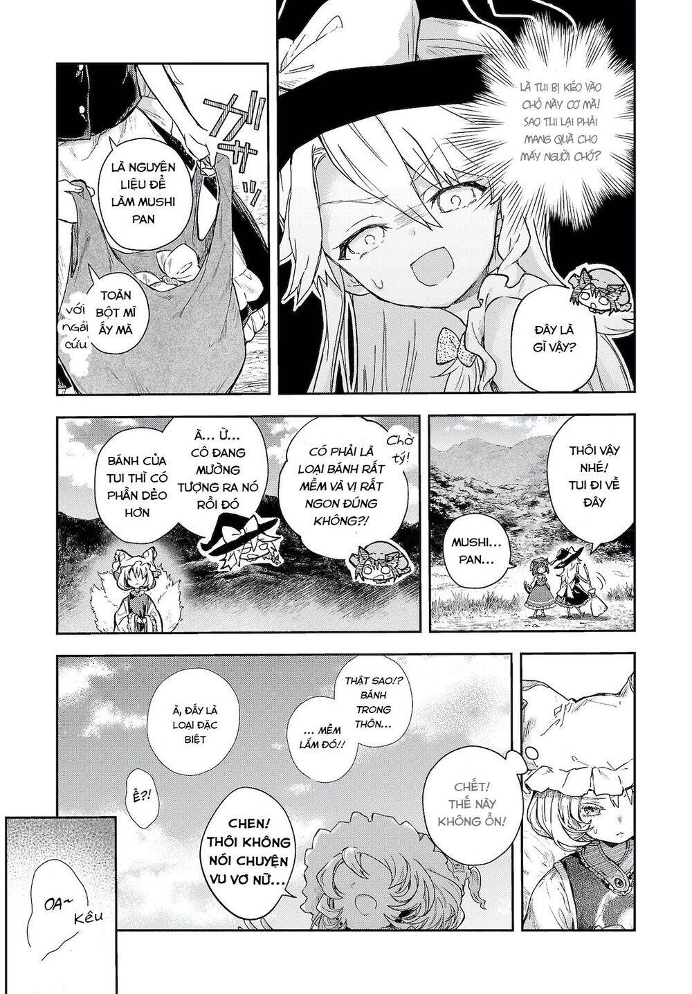 Harapeko - Bữa Tối Phước Lành Của Một Marisa Sắp Chết Đói Chapter 6 - 5