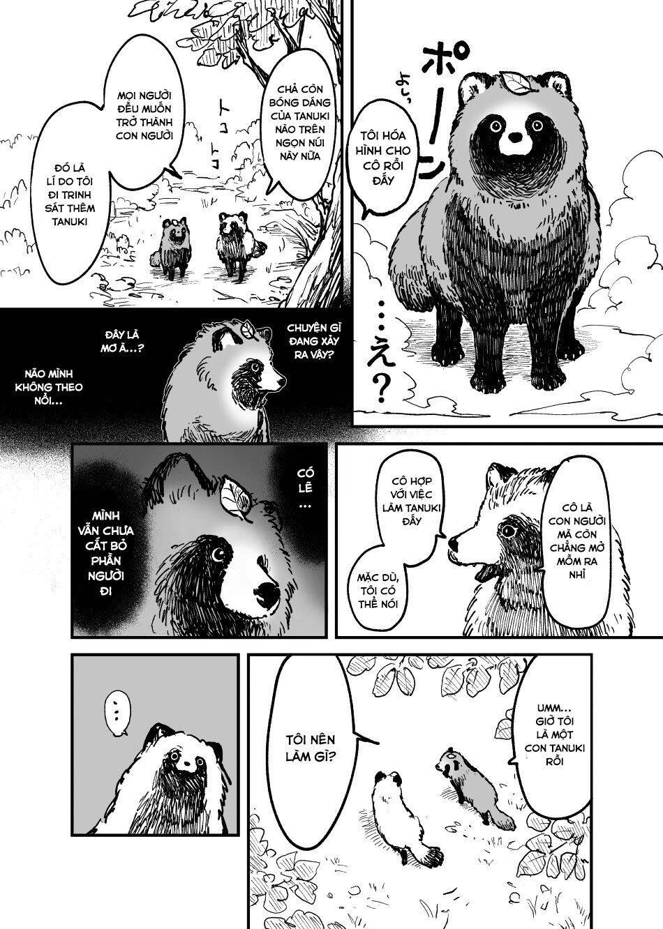 Này, có muốn làm Tanuki không? Chapter 1 - 4