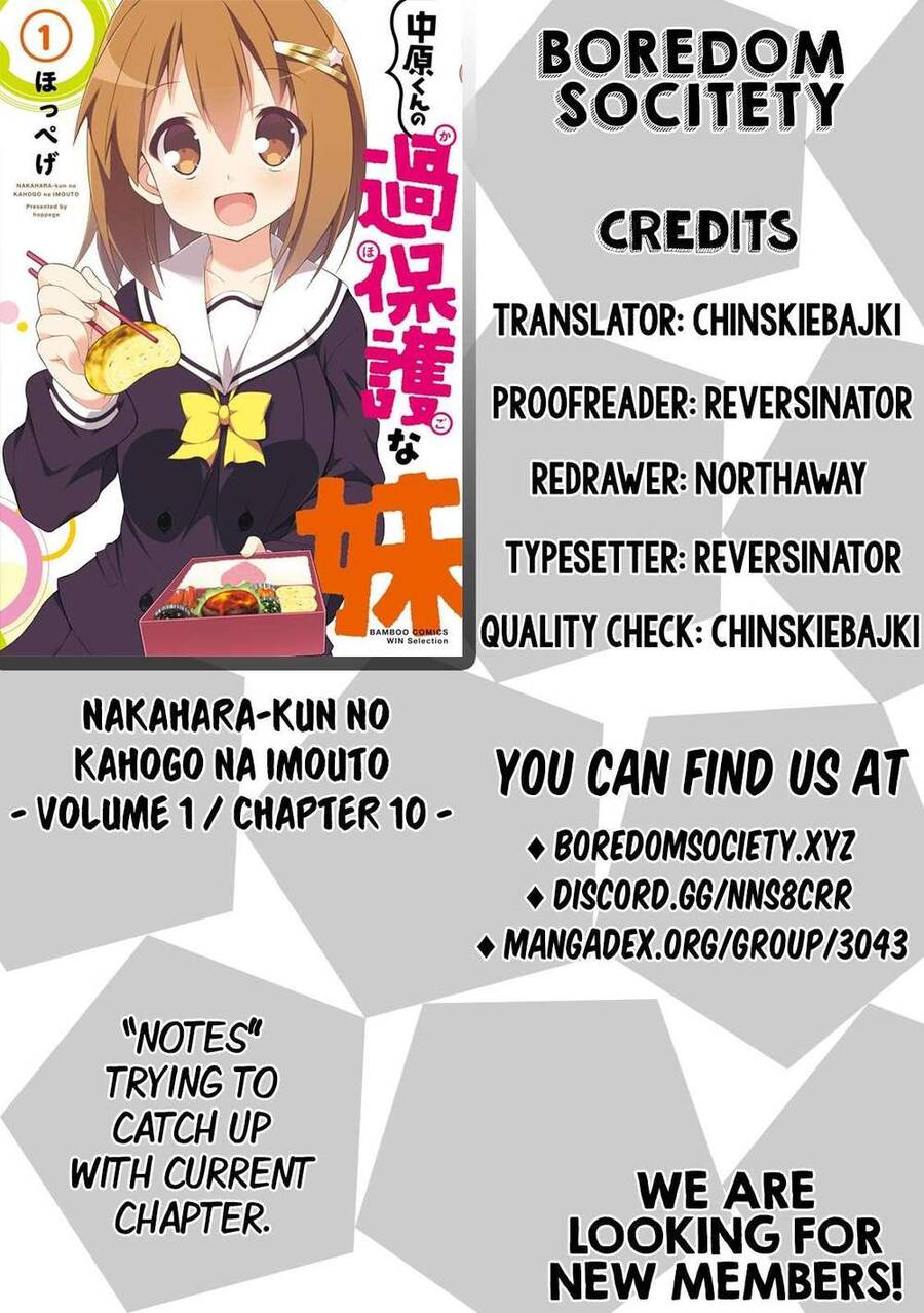 Nakahara-Kun No Kahogo Na Imouto Chapter 10 - 13