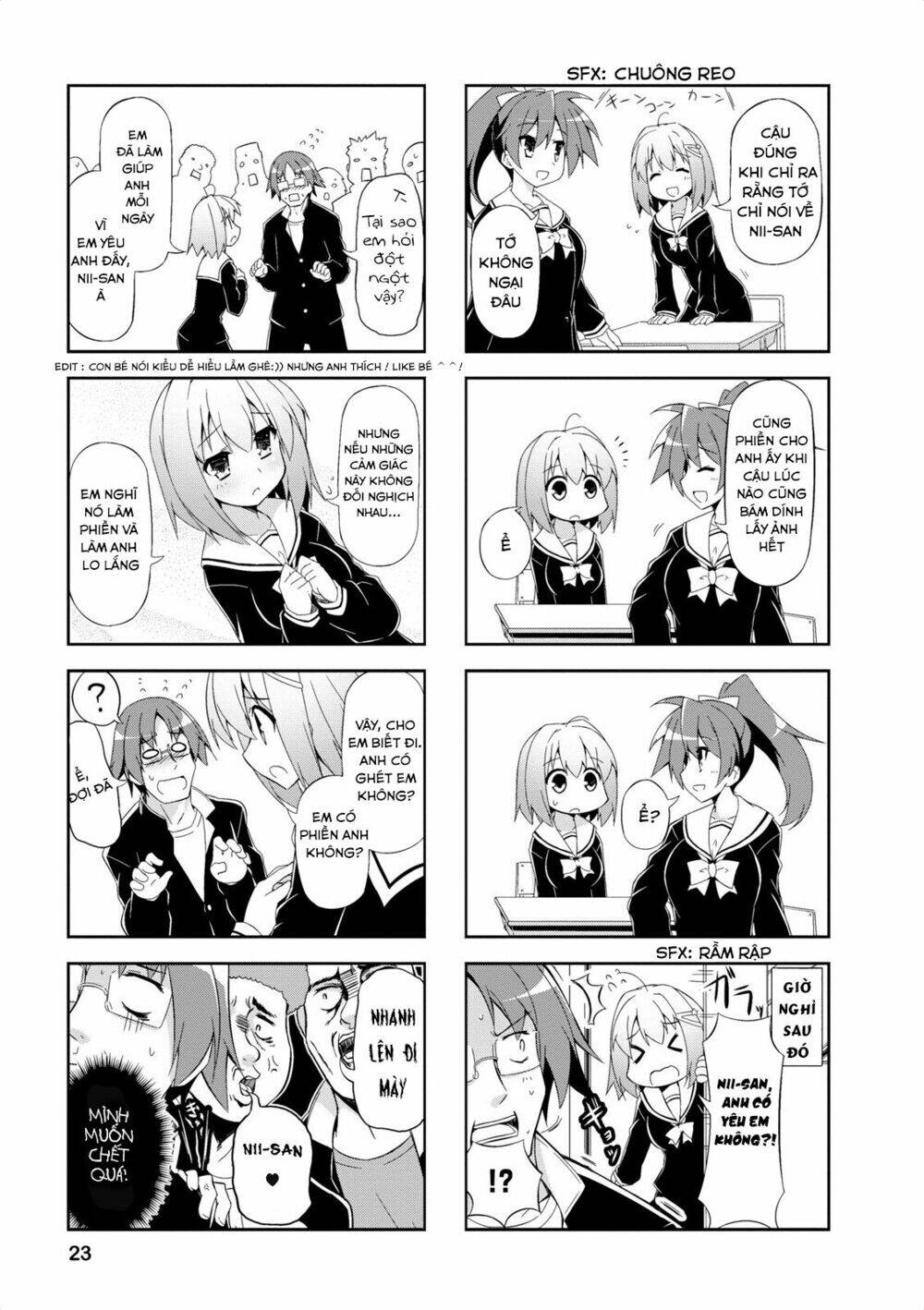 Nakahara-Kun No Kahogo Na Imouto Chapter 2 - 8