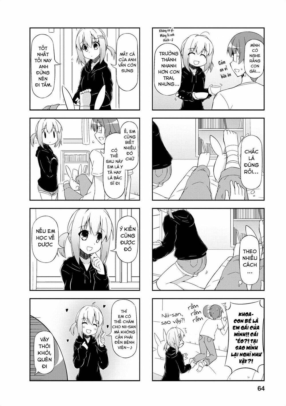 Nakahara-Kun No Kahogo Na Imouto Chapter 6 - 9