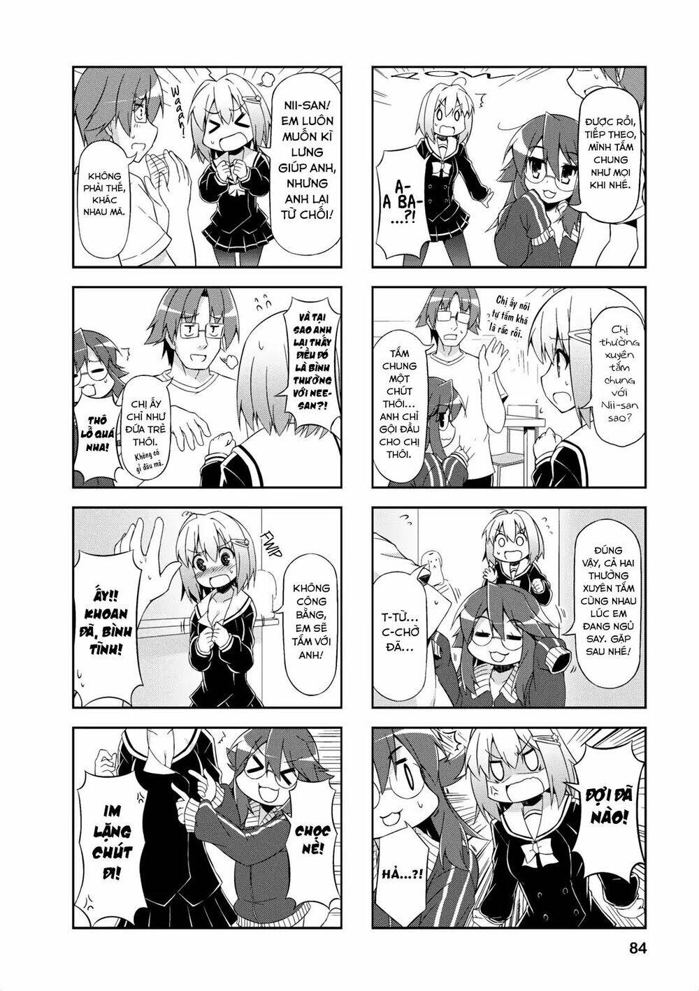 Nakahara-Kun No Kahogo Na Imouto Chapter 8 - 9