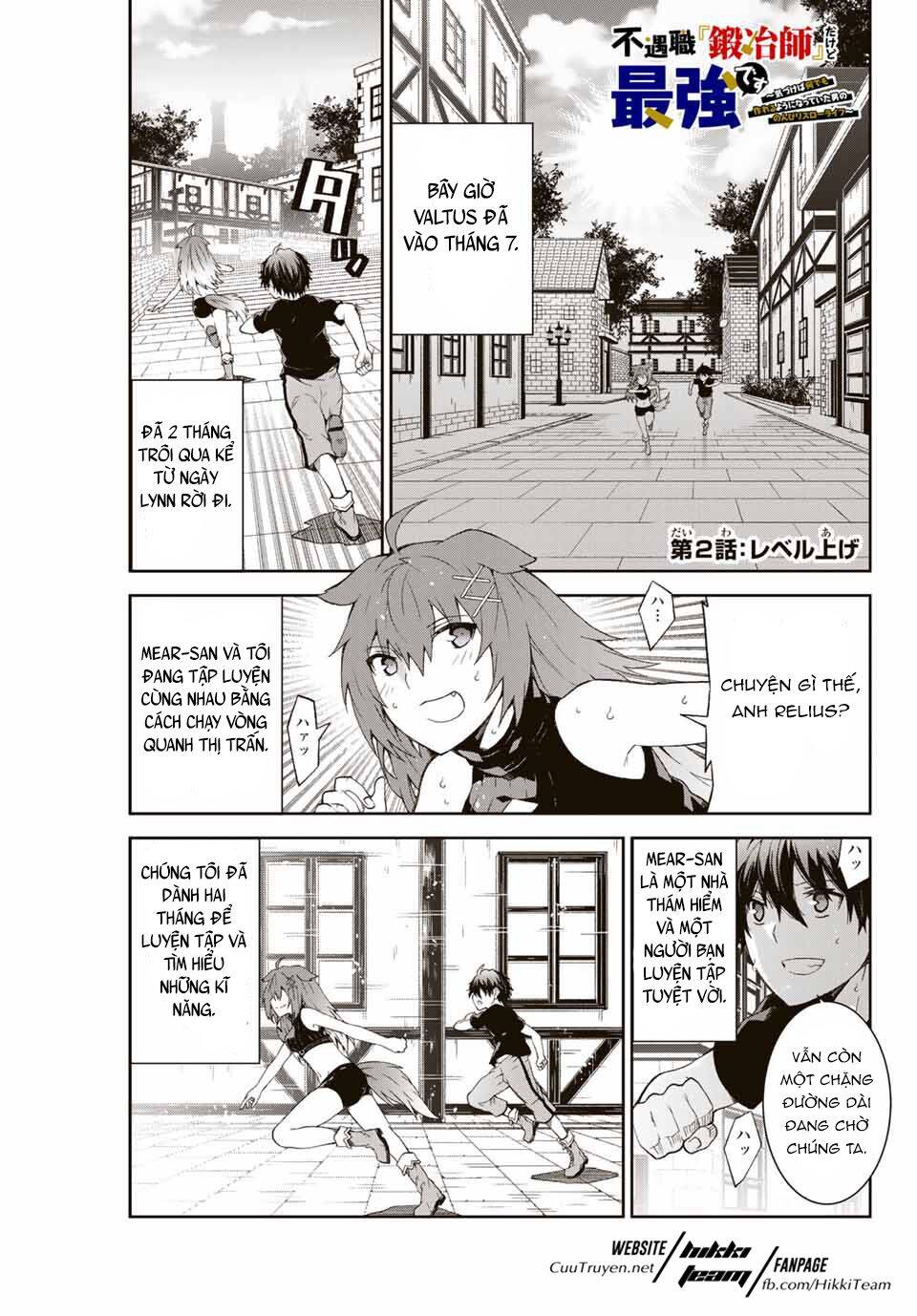Từ Chức Nghiệp Yếu Nhất Trở Thành '' Thợ Rèn'' Mạnh Nhất Chapter 2 - 2