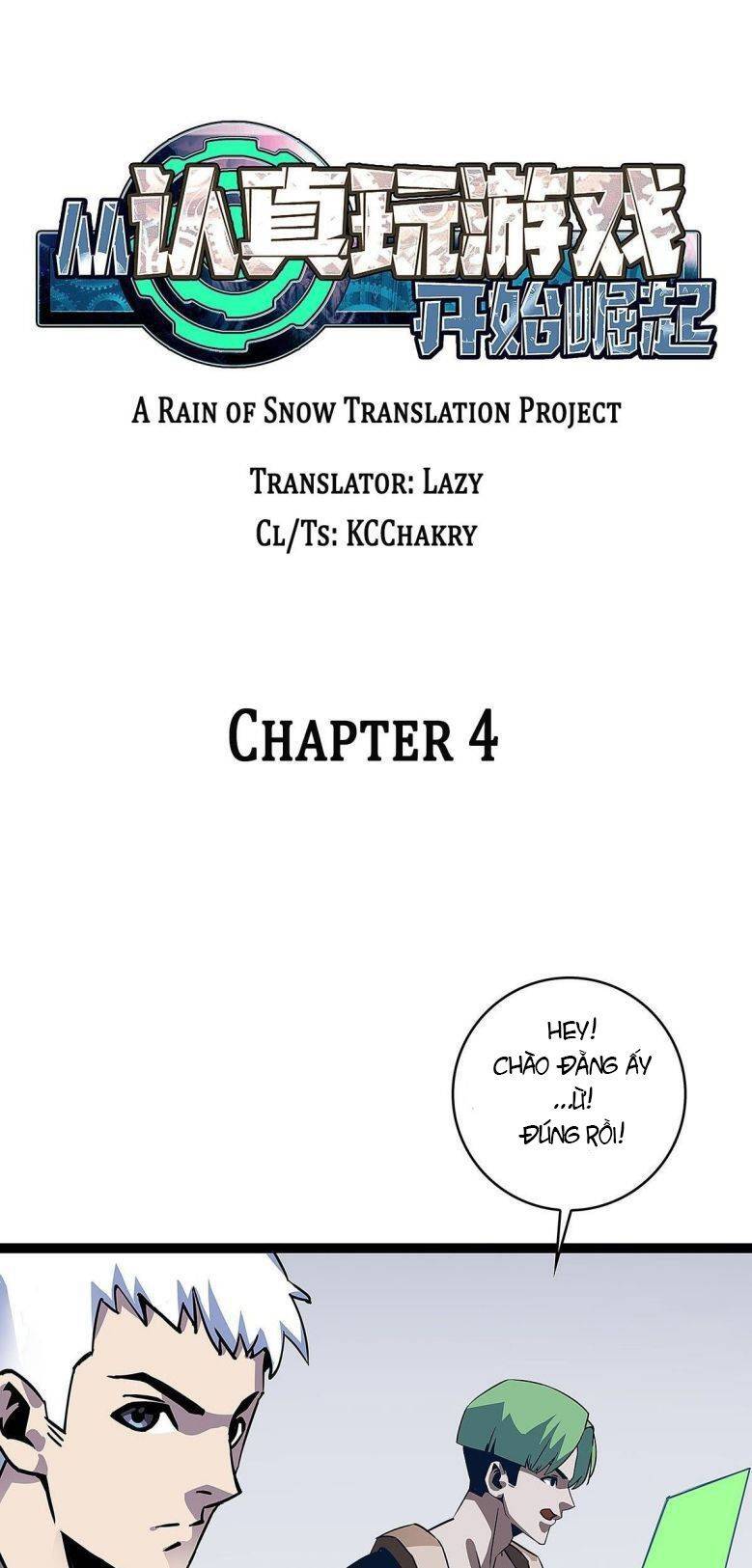 Bắt Đầu Vùng Dậy Từ Việc Chơi Game Nghiêm Túc Chapter 4 - 1