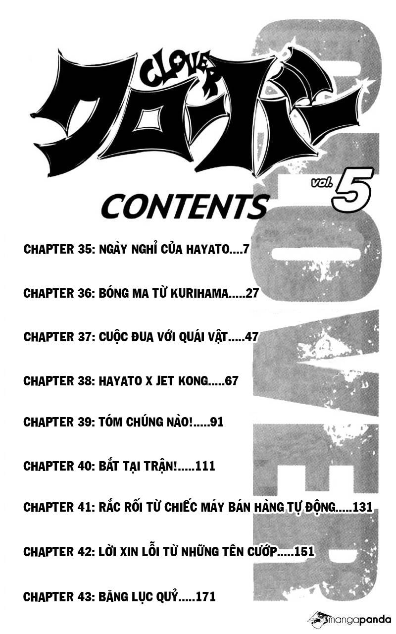 Clover (Tetsuhiro Hirakawa) Chapter 35 - 7