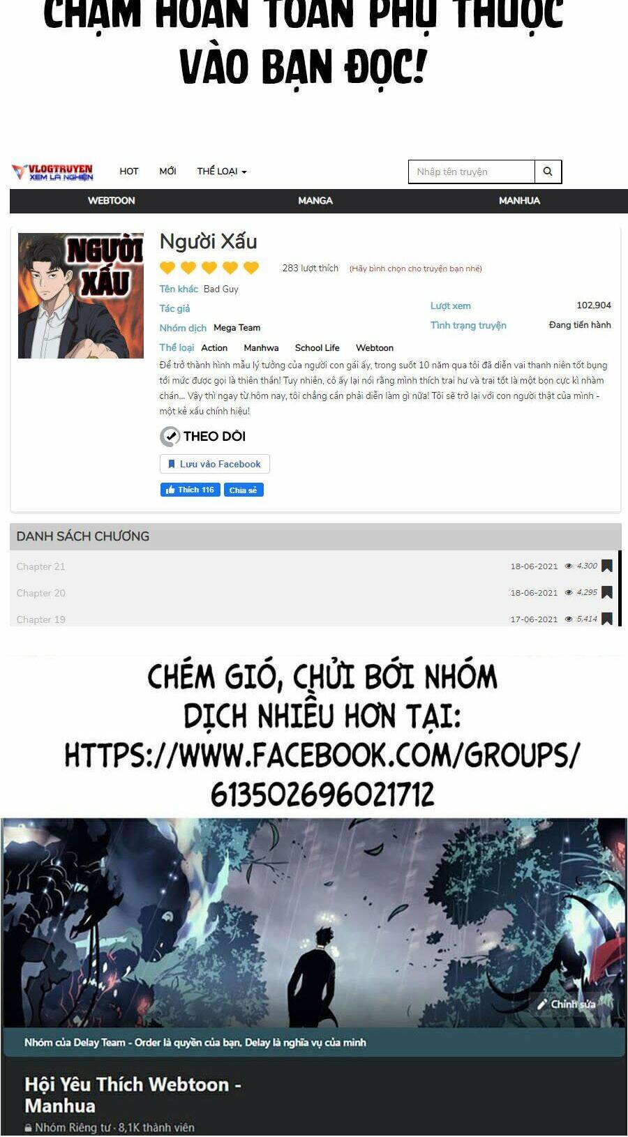 Người Xấu Chapter 22 - 100