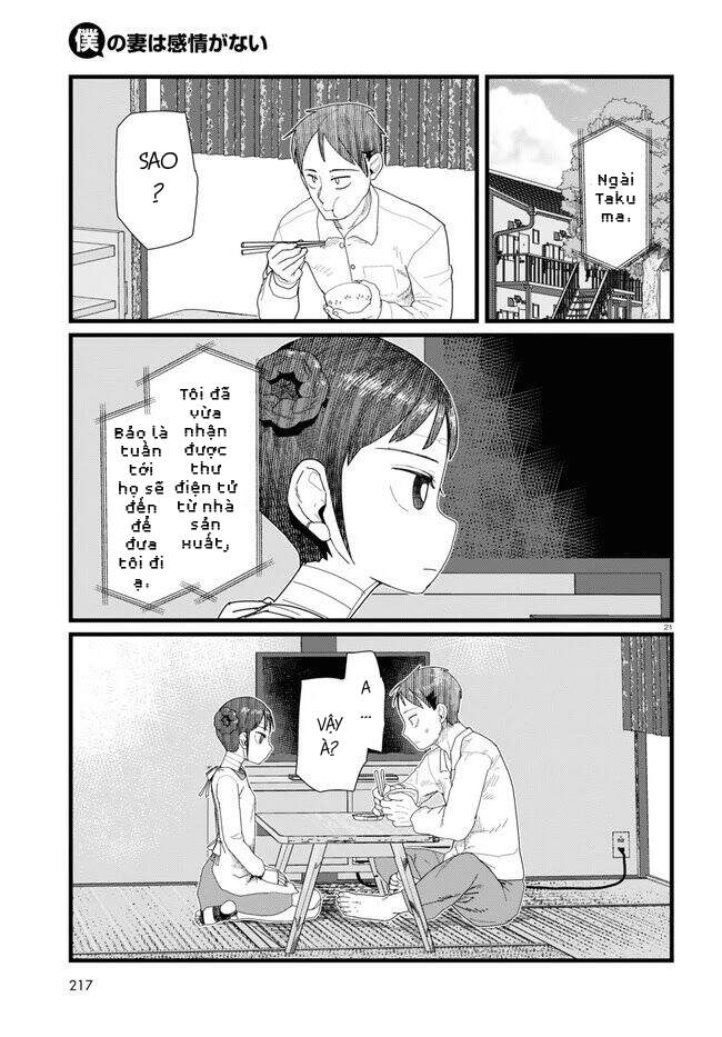 Vợ Tôi, 'Người' Không Cảm Xúc Chapter 11 - 23