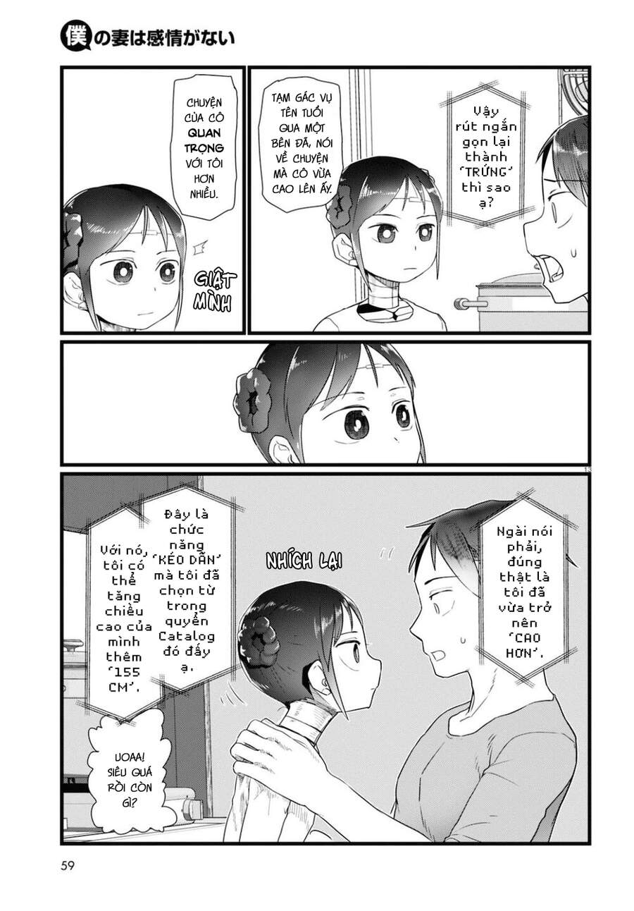 Vợ Tôi, 'Người' Không Cảm Xúc Chapter 15 - 17