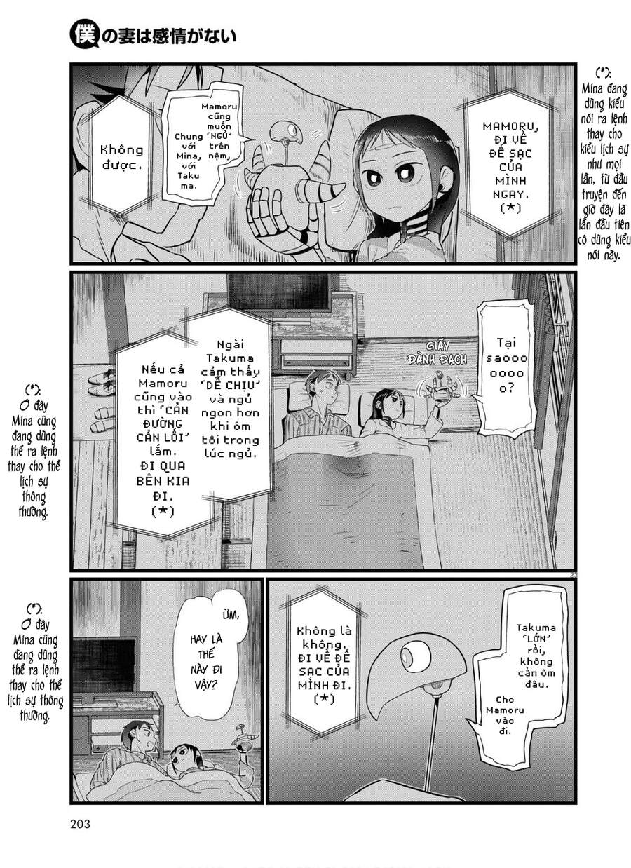Vợ Tôi, 'Người' Không Cảm Xúc Chapter 16 - 25