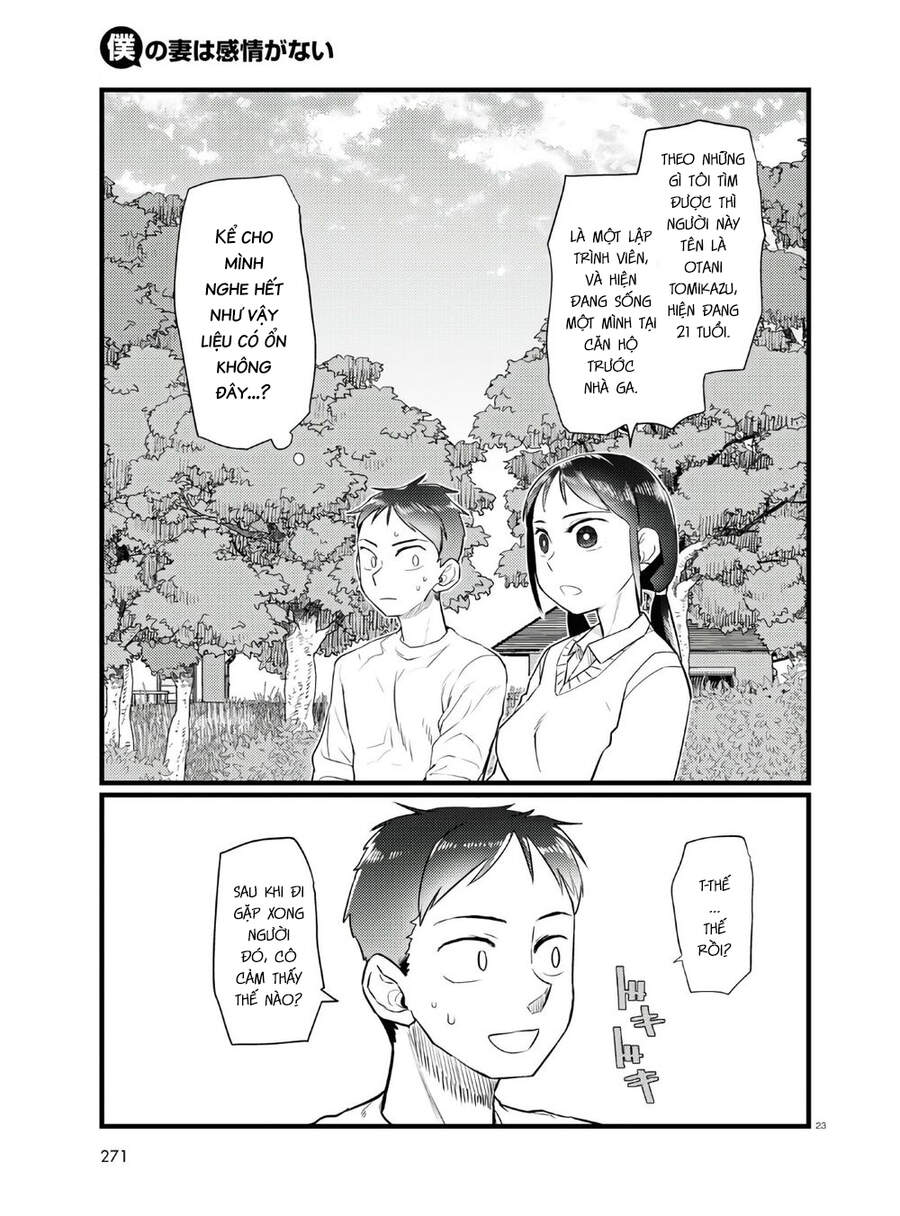 Vợ Tôi, 'Người' Không Cảm Xúc Chapter 18 - 25