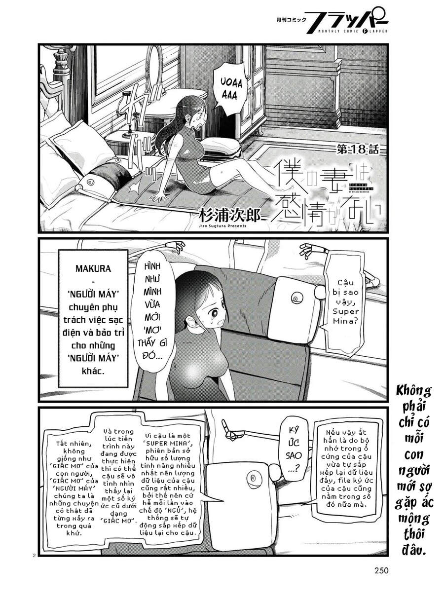 Vợ Tôi, 'Người' Không Cảm Xúc Chapter 18 - 4