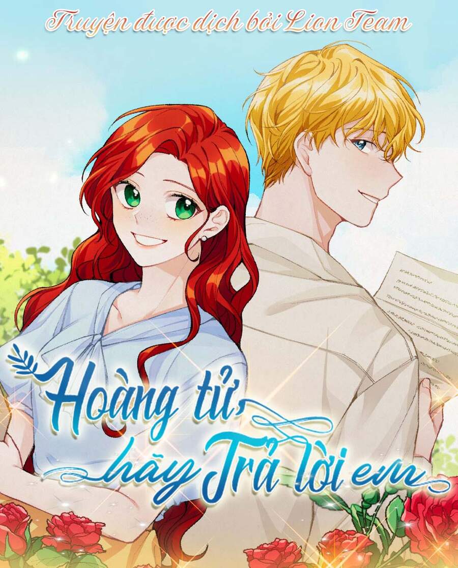 Hãy Trả Lời Em, Hoàng Tử! Chapter 21 - 1