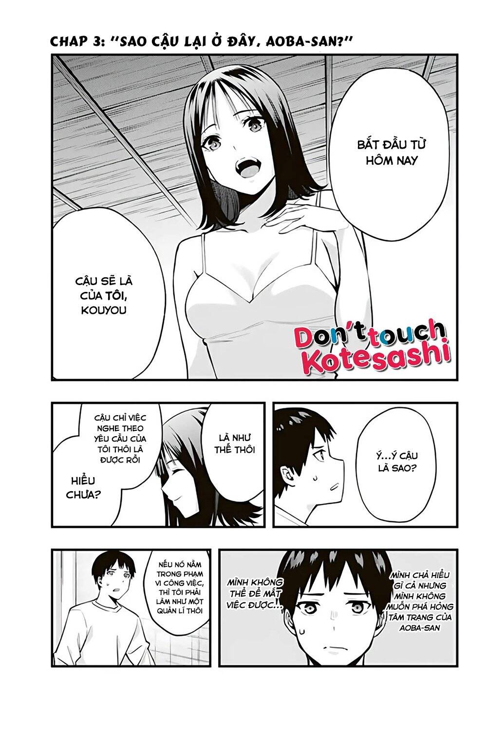 Đừng chạm vào tôi Kotesashi-kun Chapter 3 - 2