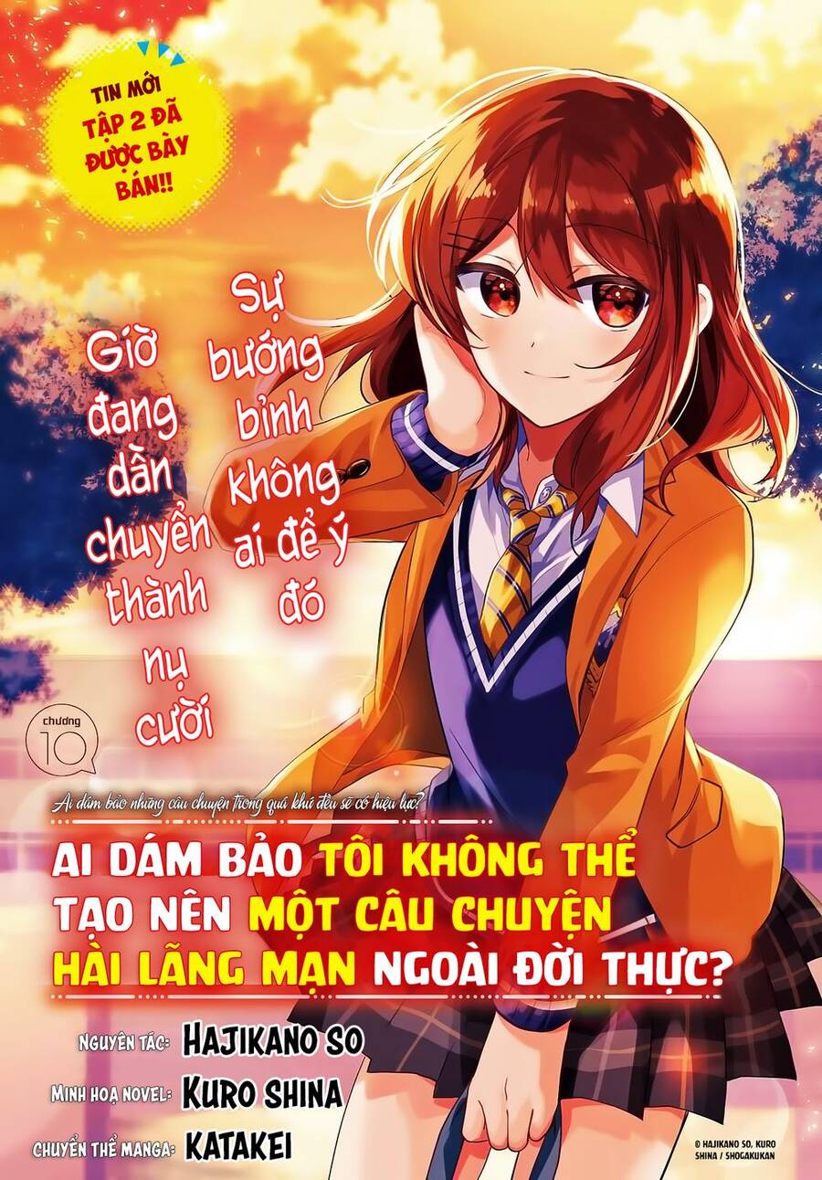 Ai Dám Bảo Tôi Không Thể Tạo Nên Một Câu Chuyện Hài Lãng Mạn Ngoài Đời Thực? Chapter 10 - 3