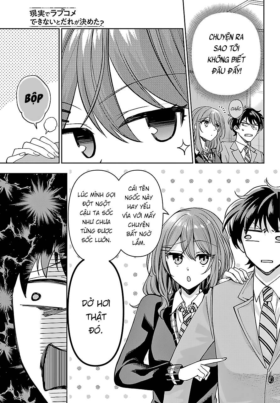 Ai Dám Bảo Tôi Không Thể Tạo Nên Một Câu Chuyện Hài Lãng Mạn Ngoài Đời Thực? Chapter 6 - 12