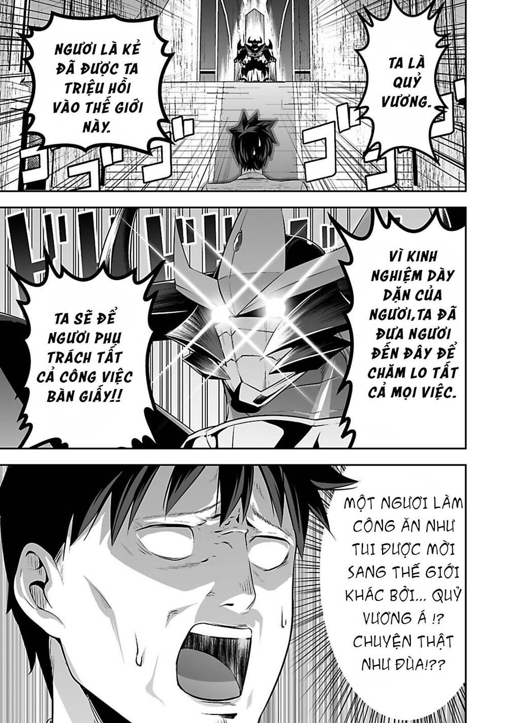 Nhân Viên Văn Phòng Được Triệu Hồi Thành Tứ Đại Thiên Vương Ở Thế Giới Khác Chapter 1 - 7