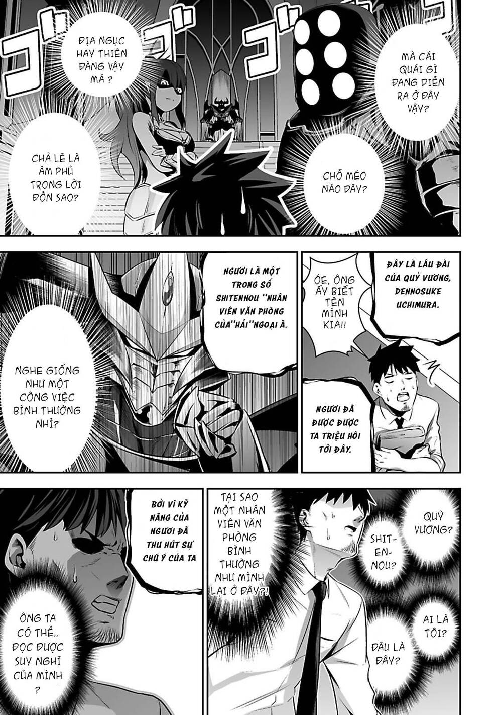Nhân Viên Văn Phòng Được Triệu Hồi Thành Tứ Đại Thiên Vương Ở Thế Giới Khác Chapter 1 - 9