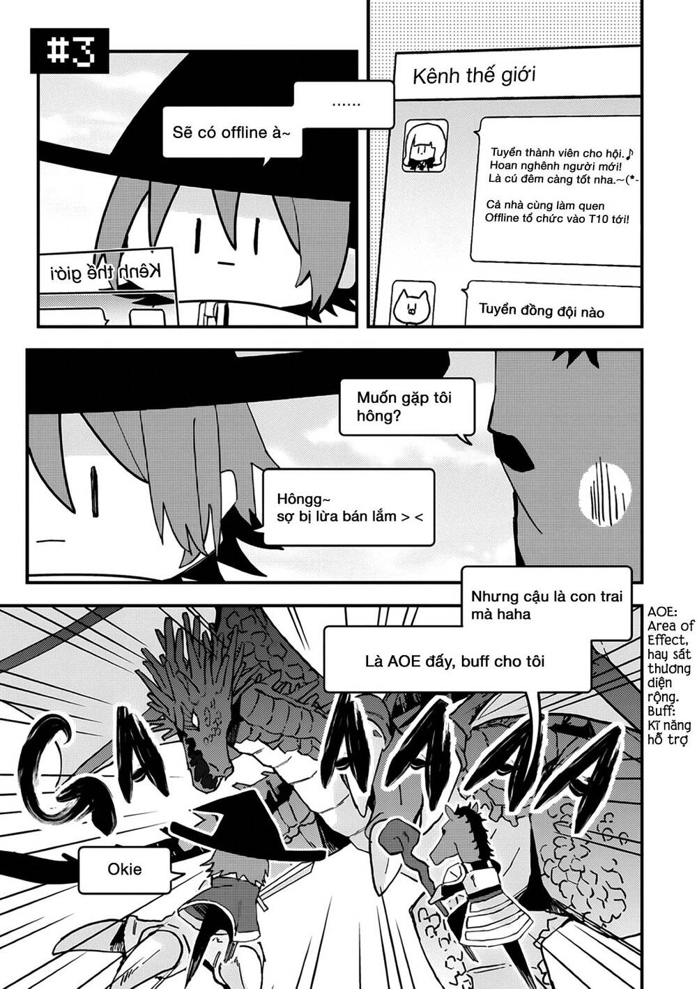 Đồng Đội Game Online, Té Là Ngài Sếp Khó Tính Chapter 3 - 3