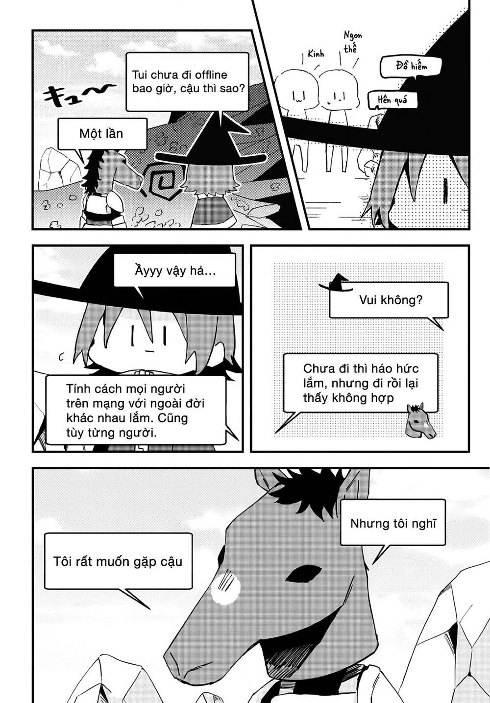 Đồng Đội Game Online, Té Là Ngài Sếp Khó Tính Chapter 3 - 4