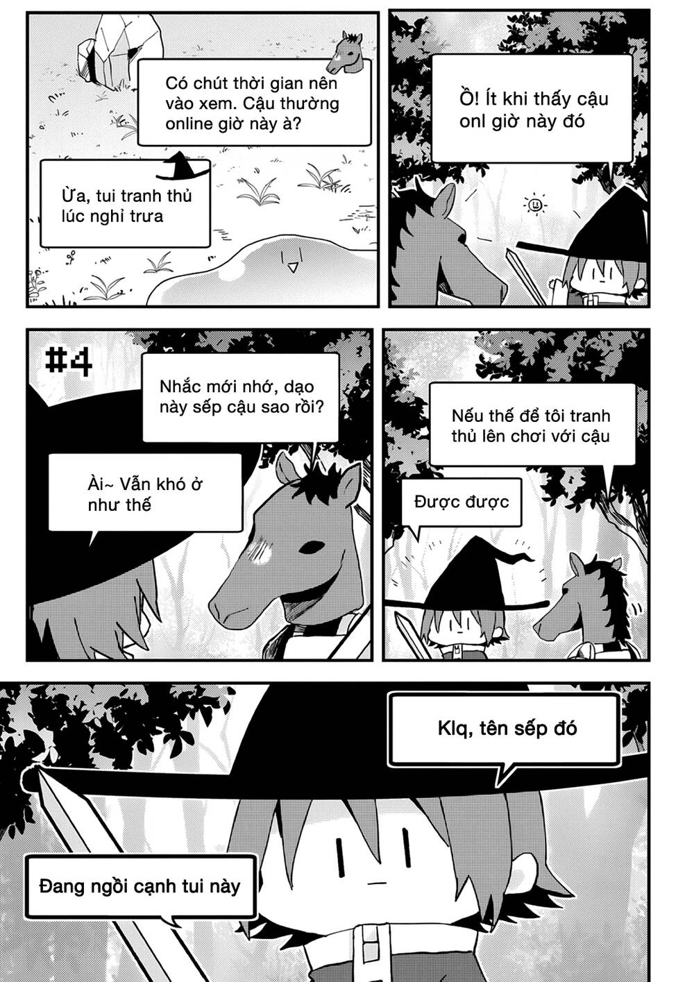 Đồng Đội Game Online, Té Là Ngài Sếp Khó Tính Chapter 4 - 3