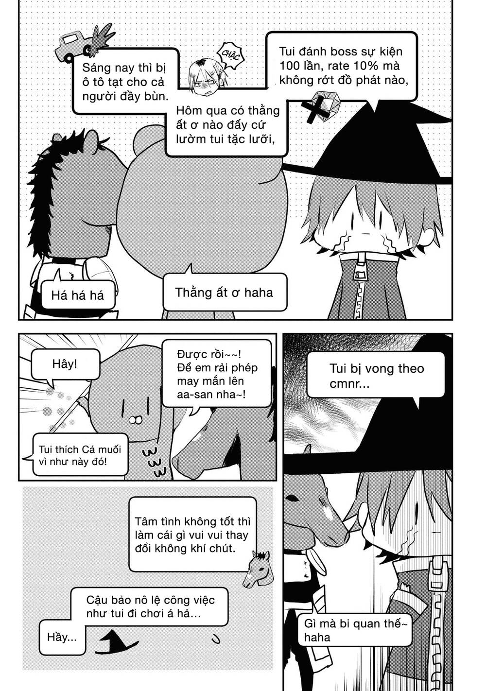 Đồng Đội Game Online, Té Là Ngài Sếp Khó Tính Chapter 6 - 5