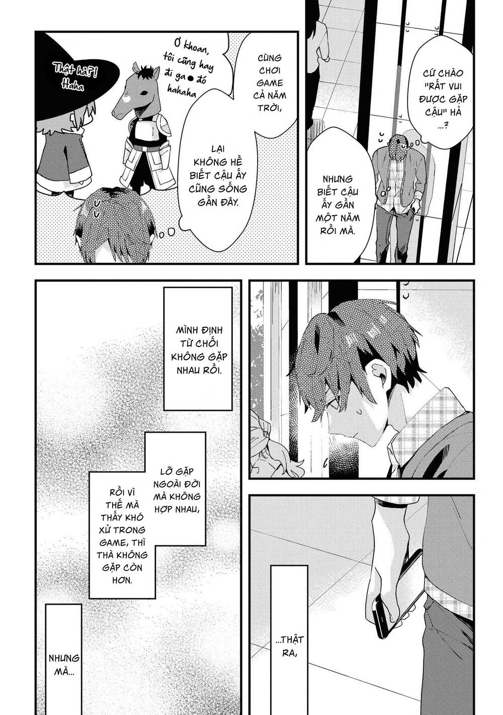Đồng Đội Game Online, Té Là Ngài Sếp Khó Tính Chapter 7 - 4