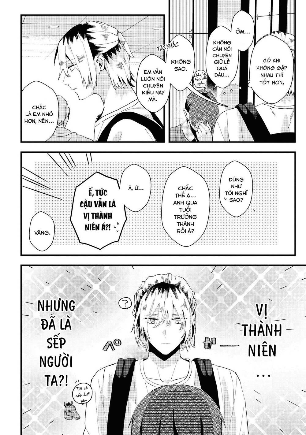 Đồng Đội Game Online, Té Là Ngài Sếp Khó Tính Chapter 7 - 8