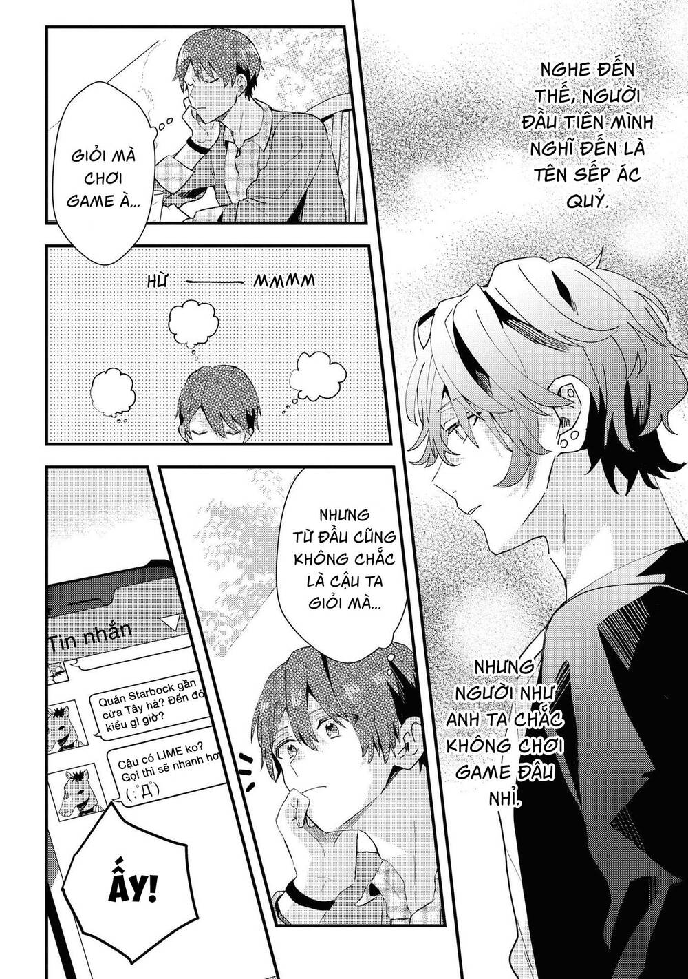 Đồng Đội Game Online, Té Là Ngài Sếp Khó Tính Chapter 8 - 8