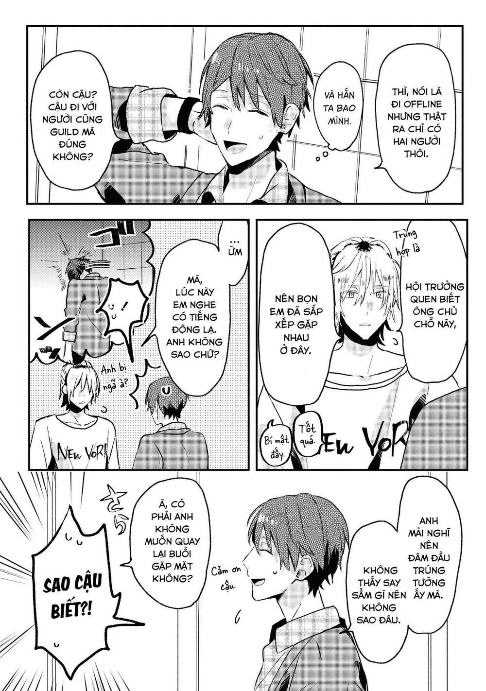 Đồng Đội Game Online, Té Là Ngài Sếp Khó Tính Chapter 9 - 10