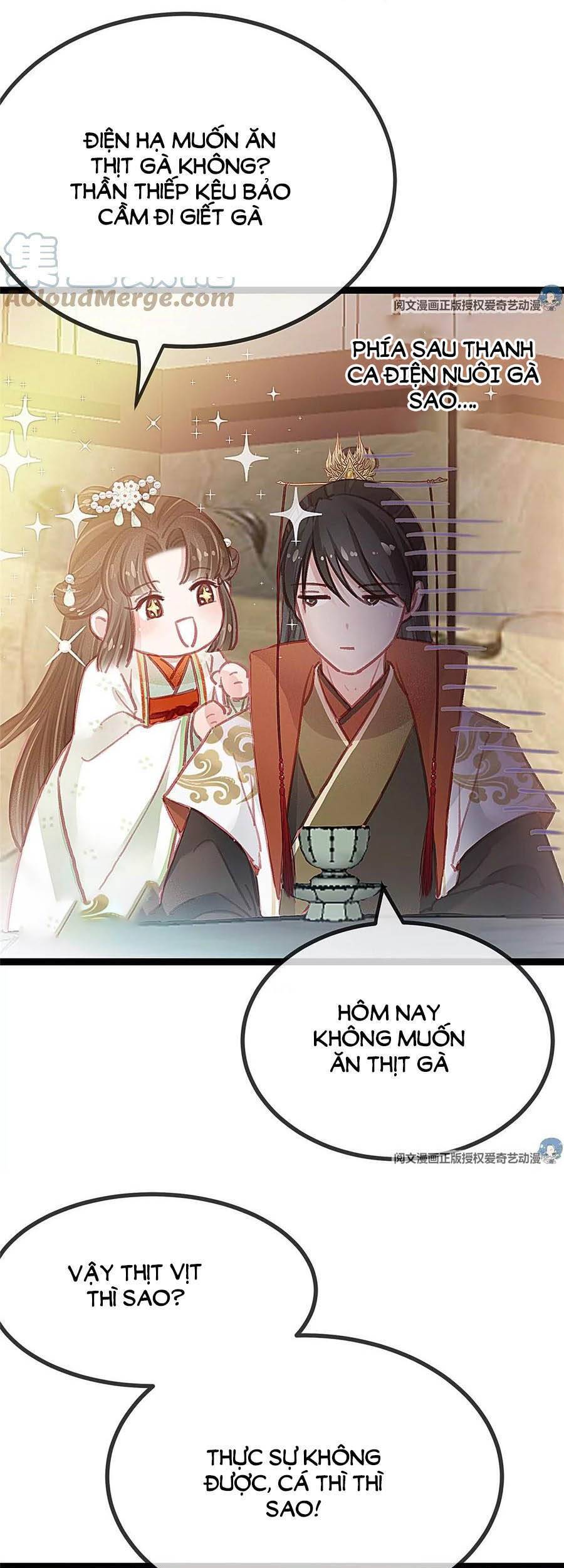 Quý Phi Muốn Trở Thành Con Cá Mặn Mòi Chapter 28 - 31