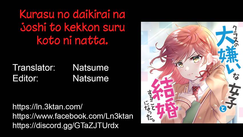 Kết Hôn Với Người Mà Tôi Ghét Nhất Chapter 12 - 1