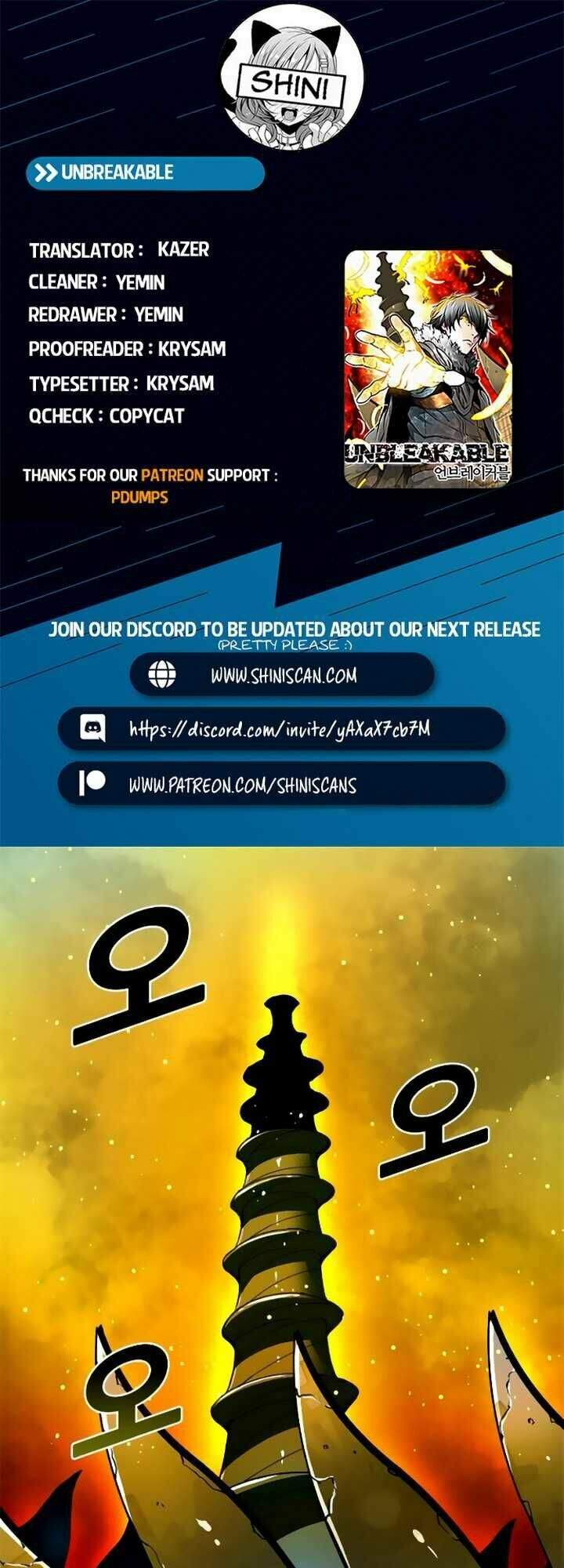 Unbreakable Chapter 3 - 1