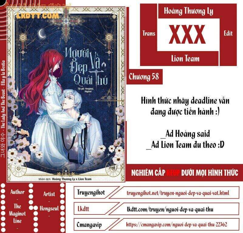 Người Đẹp Và Quái Vật Chapter 58 - 1